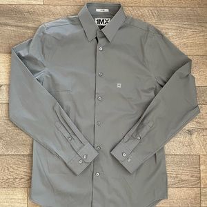 Express 1MX Fitted Dress Shirt